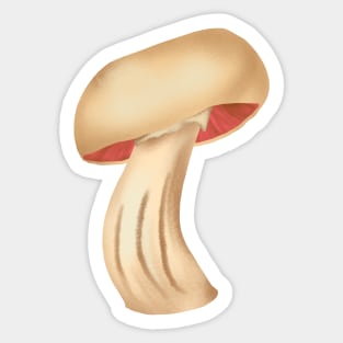 Field Mushroom Sticker